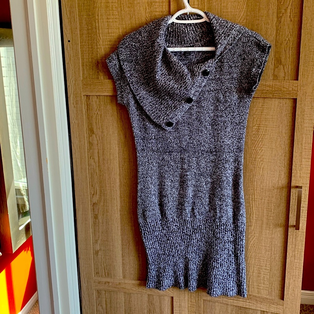 Knitted sweater dress